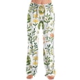 thumbnail image 6 of Fabrcox Pajama Pants Women Easter Egg Rabbit Print Straight Leg Women's Sleep Pants Cozy Drawstring Holiday Trouser Pants Women, 6 of 6