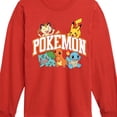 thumbnail image 3 of Pokémon - Pokémon Athletic Logo - Youth Long Sleeve Graphic T-Shirt, 3 of 5