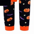 thumbnail image 4 of WOYY Boys Matching Halloween Pajamas Pumpkin Long Sleeve Top Pants Sleepwear, Sizes 2-10, 4 of 4
