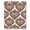 Brown, Pattern 1, variant on ODIKA 4'x6' Machine Washable Non-Slip Area Rug, Antique Terracotta High Traffic Rug, Brown, 965046