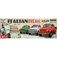 thumbnail image 3 of BRAUN Studio 14x8 Black Modern Framed Museum Art Print Titled - Italian Dream, 3 of 5