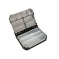 thumbnail image 3 of Caja de Señuelos de Pesca perfecl doble cara impermeable Negro, 3 of 8