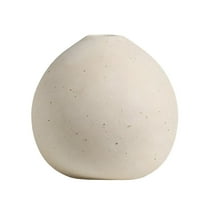 ACDANC Flower Vases Decorative Vases Centerpieces Flowers Arrangement Ceramic Vase for Mantel Home Decor Housewarming Gift Accessories,8.3cmx7.5cm