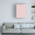 thumbnail image 2 of Canvas Wall Art - Treechild 'Light Pink Tile Pattern' Wall Art for Living Room, Bedroom, or Office D?cor by Trademark Fine Art - 24 x 32 Inches, 2 of 4