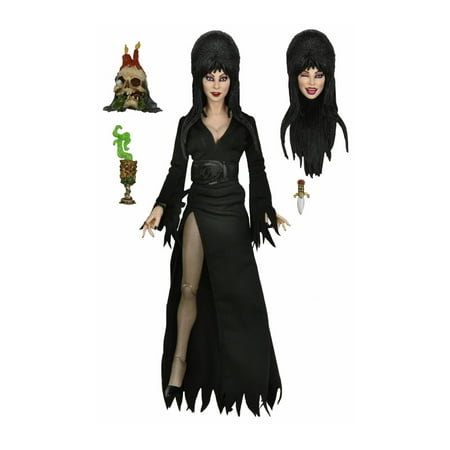 UPC: 0634482560617 | NECA: Elvira  Mistress of The Dark 8  Clothed Action Figure