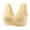 Beige, variant on snilers Push Up Bras for Women Full Support Breathable Everyday Bras Comfortable Front Closure No Underwire Large Bust Bras