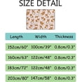 thumbnail image 2 of SKYSONIC Lightweight Soft Area Rugs Cartoon Corgis Pattern Floor Carpet Mat for Kids Playing Room Hardwood Floor Living Room 60x39in, 2 of 6