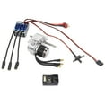 thumbnail image 2 of Motor sin escobillas, caja de engranajes de metal, ESC, receptor de 2 canales, reparación y reemplazo de piezas Plata, 2 of 7