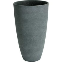 Algreen 43229 Curved Tall Vase Planter, Weathered Grey