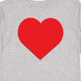 thumbnail image 4 of Inktastic Red Heart Boys or Girls Long Sleeve Toddler T-Shirt, 4 of 5