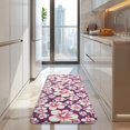 thumbnail image 4 of Pioneer Flower Floral Print Pattern Kitchen Rug Mat,Kitchen Runner Rugs Non Skid Washable,Decorative Kitchen Floor Mats for Kitchen,Sink,Laundry,17"x47.2", 4 of 7