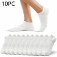 thumbnail image 2 of Cmfcve 10-Pack Womens Socks Non-Slip Low Cut Ankle Socks, 2 of 8
