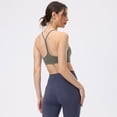 thumbnail image 2 of Ropa interior deportiva a prueba de golpes para mujer, ropa interior de una pieza con espalda en Y, ropa interior deportiva antibacteriana para exteriores de verano, sujetador de yoga, 2 of 5