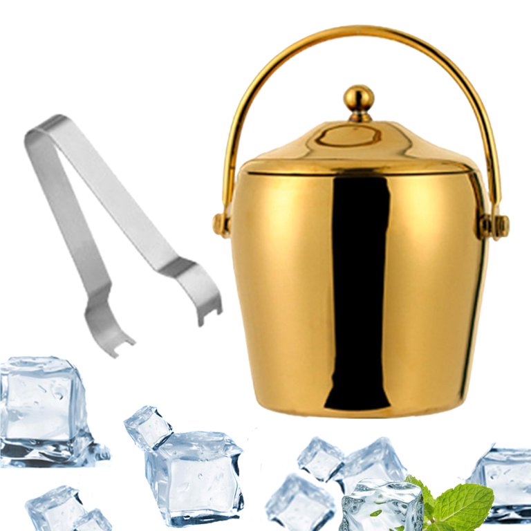 Ice Designer Trays Large Size Ice Cube Fancy Trays Wine Square Ice Blocks  Maker Model Brass