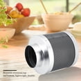 thumbnail image 4 of Stainless Steel Carbon Filters 4 Inch Hydroponics Remove Odors Smell Workshop, 4 of 7