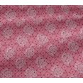 thumbnail image 5 of oneOone Viscose Jersey Fabric Leaves & Floral Block Decor Fabric Printed BTY 60 Inch Wide, 5 of 5
