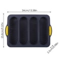 thumbnail image 2 of Crisper Tray for Oven Wire Rack Baking Small Wire Pizza Rack Rimmed Baking Sheets Baking Trays for Oven Toaster Oven Broiler Pan Replacement Cookie Baking Pans Nonstick Kitchen Appliance Cleaning Set, 2 of 2