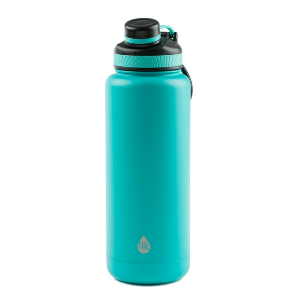 TAL Stainless Steel Ranger Tumbler Water Bottle 40 fl oz, Teal Blue ...