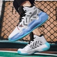 thumbnail image 2 of PLERISE Men's and Women's High-Top Basketball Shoes, Breathable Cushioned Sneakers for Training, Court Play, Running, and All-Day Comfort, 2 of 9