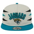 thumbnail image 2 of Men's New Era Stone/Teal Jacksonville Jaguars Athletic Golfer Snapback Hat, 2 of 6