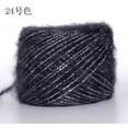 thumbnail image 1 of Nvzi Hilo suave y brillante de 50 g: hilo para crochet, tejido, paisajes, hilo para crochet, gris oscuro, 1 of 3