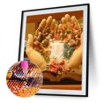 thumbnail image 1 of 5D DIY lienzo imagen cristal diamantes dibujo redondo taladro costura decoración del hogar Hugtrwg Para estrenar, 1 of 9