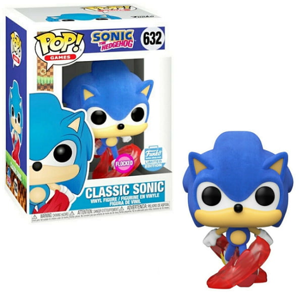 Games Sonic The Hedgehog Classic Sonic #632 New In Box IN HAND Funko Pop 