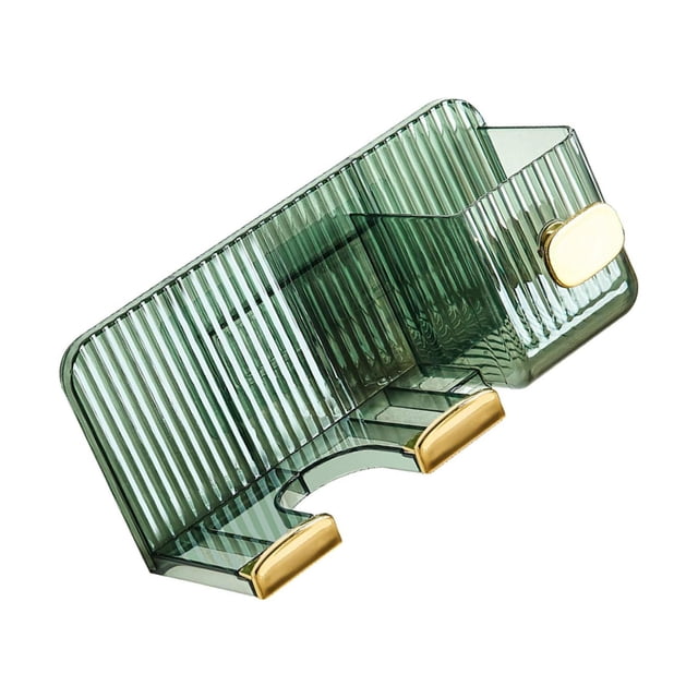 Ounissouiy Organizador de baño de pared con colgador duradero para secador de pelo Almacenamiento y organización del hogar