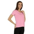 thumbnail image 2 of Inkmeso Womens Short Sleeve V-Neck Shirts Casual Regular Fit Tee T-Shirt Basic Tops, 2 of 7