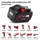 thumbnail image 3 of Batería de repuesto KOOMICY 18V 12.0Ah para Milwaukee M-18, 3 of 8