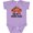 Lavender, variant on Inktastic Virginia Beach Souvenir Cute Boys or Girls Baby Bodysuit