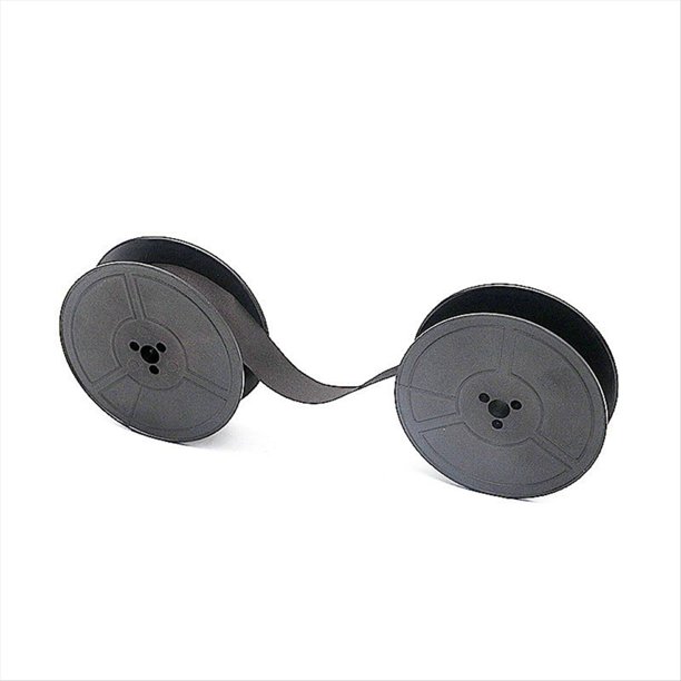1 Piezas GR1 Cinta para Máquina de Escribir Reemplazo de Cinta para Máquina de Escribir de Doble Carrete para la Mayoría de las Cintas para Escribir (Negro)