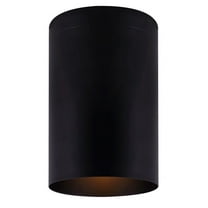 IFM1071A04BK-Canarm Inc-Agna - 1 Light Flush Mount-7 Inches Tall and 4.75 Inches Wide-Black Finish