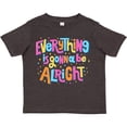 thumbnail image 3 of Inktastic Everything is Gonna Be Alright Inspirational Quote Boys or Girls Toddler T-Shirt, 3 of 5