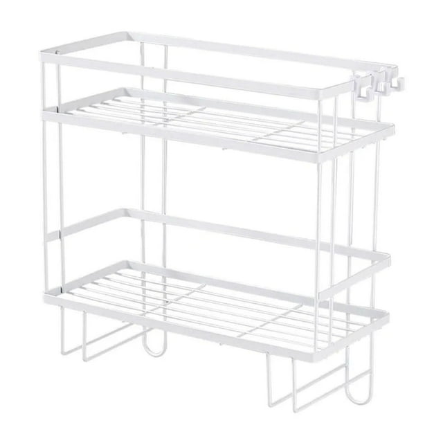 Estante de baño Jadeshay sobre inodoro organizador impermeable de Hierro