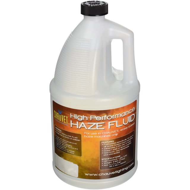 Fluido para máquinas de niebla Chauvet DJ Hurricane HFG, 3.78 L, a base de agua