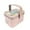 F, variant on MOQIN Cookie Tin Cute Strawberry Candy Tin Container Empty Metal Tins Box with Handle Rectangle Biscuit Storage Tin Can Goody Treat Tin for Christmas Wedding Baby Party Favor