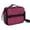 Black and Pink-1, variant on Pink Leopard Print Insulated Lunch Bag with Shoulder Strap and Bottle Holder,Bento School Lunch Bag Box,11x9.5x3.5 Inches