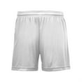 thumbnail image 2 of C2 Sport B67285356 Women Mesh Shorts, Silver - Extra Large, 2 of 2