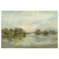 thumbnail image 1 of Dreamy Lake Green -Paper Art-50"x34", 1 of 1
