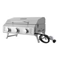 thumbnail image 1 of NXR 3 Burner 24,000 BTU Portable Propane Gas Grill, 1 of 8