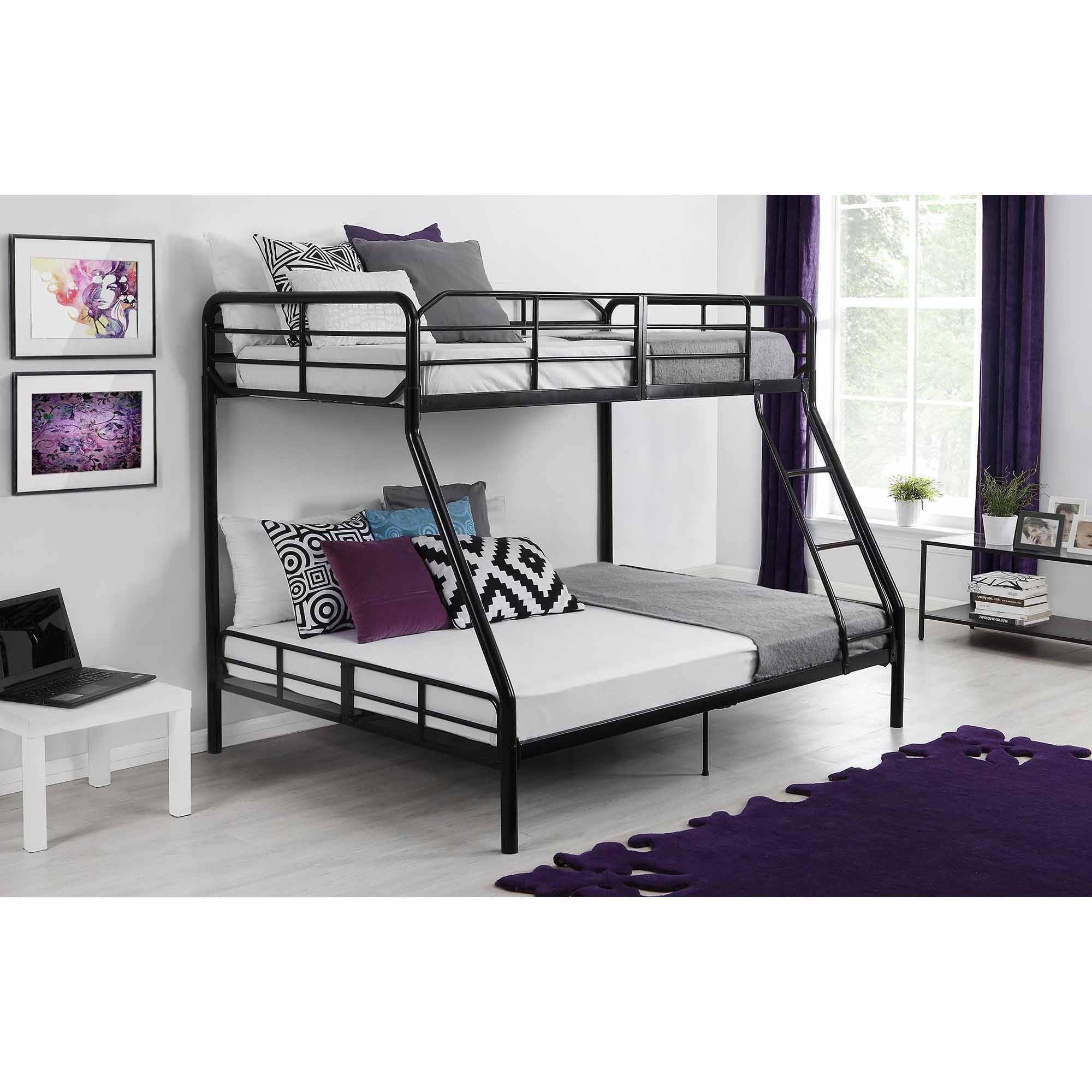 childrens bunk beds with mattresses