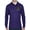 Purple, variant on Mens US Army Logo Long Sleeve Polo Shirt - Black, XL