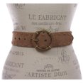 thumbnail image 3 of Women's 1 7/8" Lace Edged Braided Cow Suede Leather Round Belt, 3 of 3