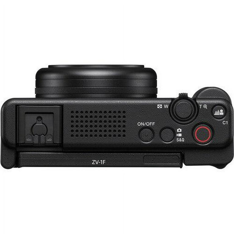 Sony ZV-1F Professional Video Vlogging Camera, Black with 2x 32GB SD Cards, Tripod & Accessory Bundle - Walmart.com Sony ZV-1F Professional Video Vlogging Camera, Black with 2x 32GB SD Cards, Tripod & Accessory Bundle - Walmart.com