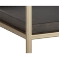 thumbnail image 5 of Sunpan Arden 23.5" Modern Marble End Table with Gold Iron Frame in Gray, 5 of 10