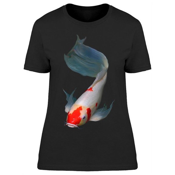 Fancy Looking Koi Fish T-Shirt Women -Image by Shutterstock, Female 3X-Large