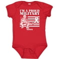 thumbnail image 3 of Inktastic Proud Military Niece Red Friday Girls Baby Bodysuit, 3 of 5