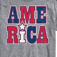 thumbnail image 3 of Instant Message - America Stacked - Men's Short Sleeve Graphic T-Shirt, 3 of 6
