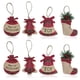 thumbnail image 4 of Adornos Colgantes De Bolas Monstrate 8 Piezas Feliz Navidad, 4 of 6